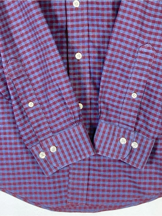 Brooks Brothers Regent Original Polo Shirt Non Iron Men’s L Plaid Supima Cotton - Picture 7 of 15